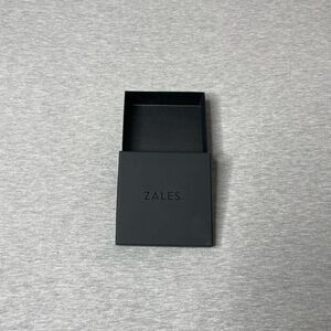 Zales Black 5”x5” Jewelry Necklace & Bracelet Gift Box